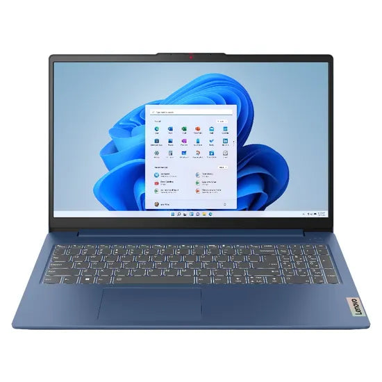 NOTEBOOK LENOVO IDEAPAD SLIM 3I 82XQ012GUS R5-40 4.3GHZ/8GBD5/256SSD/15.6""/FHD/W11/ING/BLUE