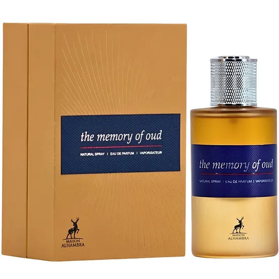 PERFUME  MAISON ALHAMBRA THE MEMORY OF OUD EDP 100ML - MASCULINO
