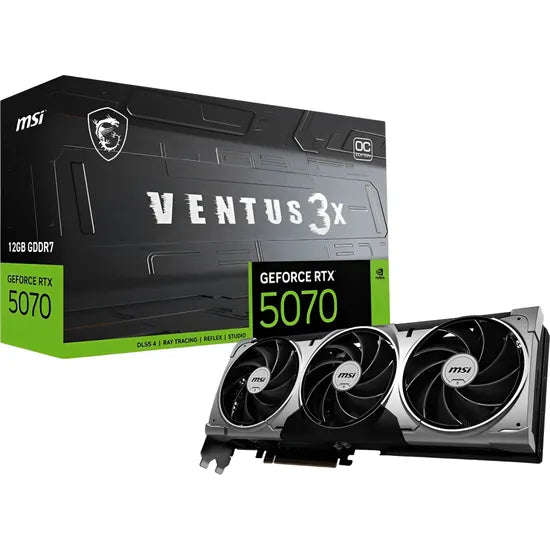VGA MSI RTX5070 VENTUS 3X OC 12GB/GDDR7/2557MHZ/3FAN 912-V532-007 Product