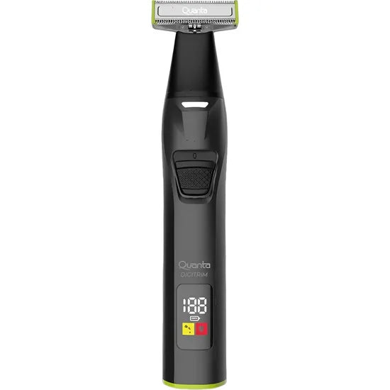 CORTA PELO / AFEITADORA QUANTA 2EN1 DIGITTRIM QTCAT60 RECARGABLE BLACK
