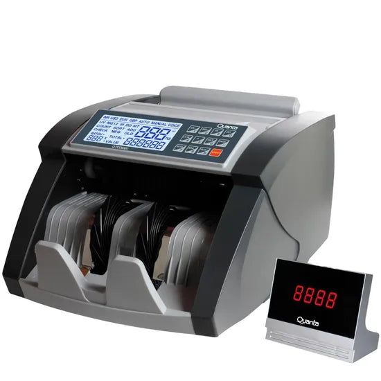 CONTADOR DE DINERO QUANTA QTCDD20 2LCD/220V Product