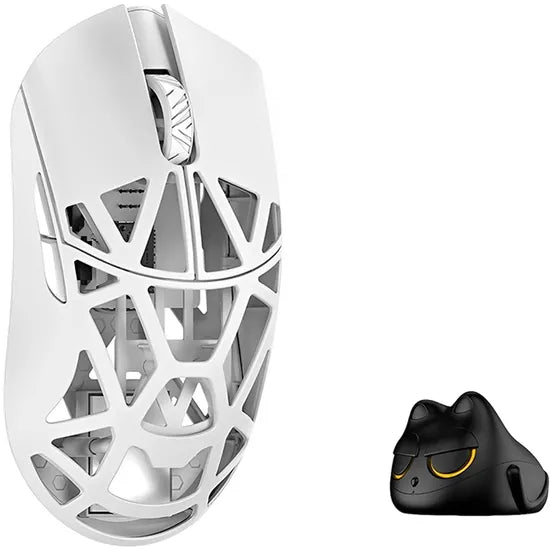 MOUSE WIRELESS MAGNESIUM WLMOUSE BEAST X PRO 8K/PAW3950HS/OMRON/SOLID SIDES/MILK WHITE