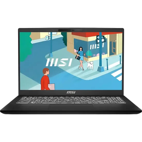 NOTEBOOK MSI MODERN 15H C2RMTG-406US I9-270H/32GBD5/1TBSSD/15.6""/FHD/TOUCH/WIN11/ING/BLK