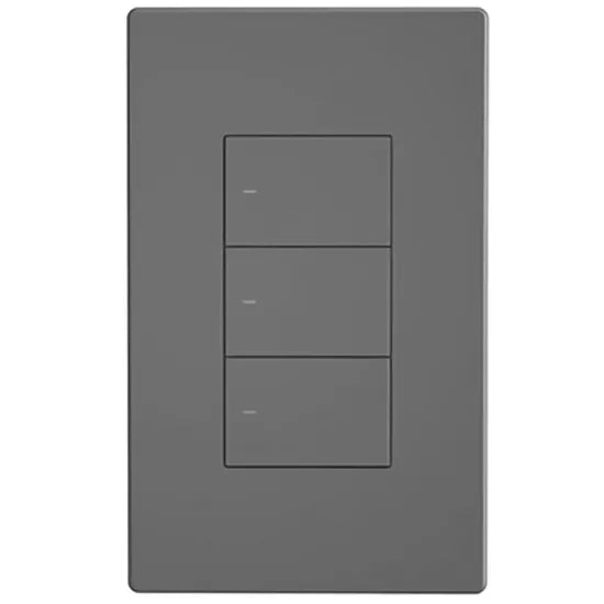 INTERRUPTOR SMART SONOFF M5-3C-120 3 BOTON/WIFI/ALEXA/GOOGLE/GRAY Product