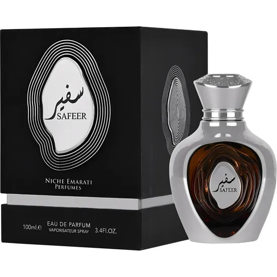 PERFUME  LATTAFA NICHE EMERATI SAFEER 100ML EDP - MASCULINO