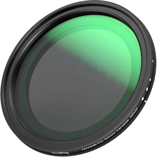 SMALLRIG FILTRO DE LENTE 52MM ND VARIABLE ND2-ND32 + ADAP FILTRO P/ CELULAR  4387