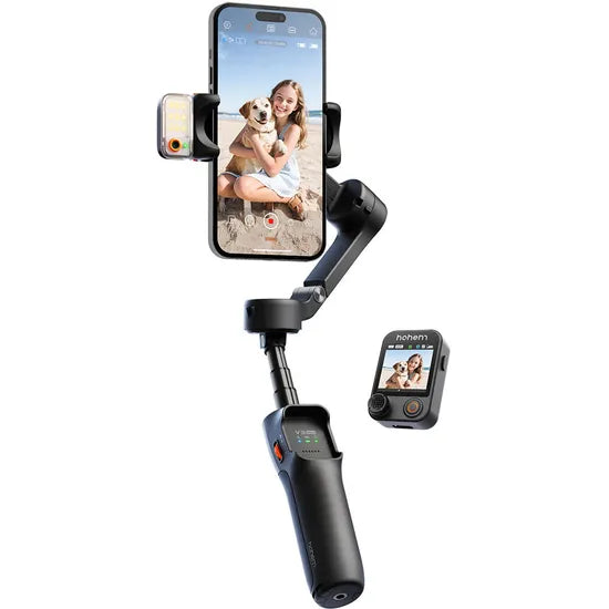 ESTABILIZADOR HOHEM ISTEADY V3 ULTRA BLACK - PARA CELULAR - CON CONTROL - MAX 400 GR Product