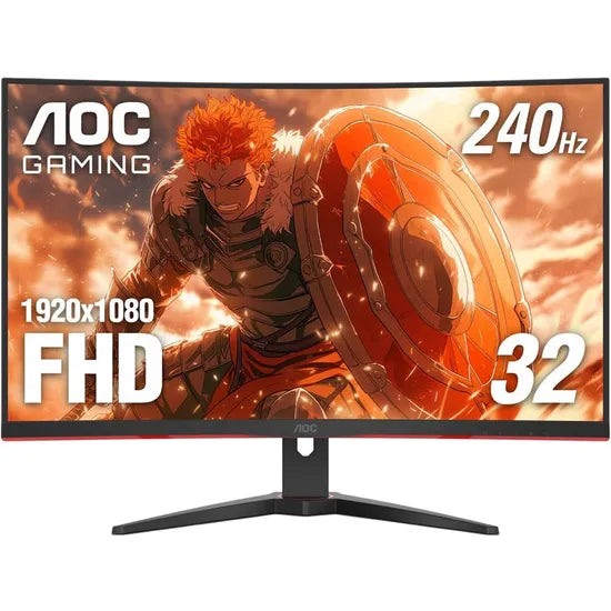 MONITOR CURVO 32"" AOC GAMING C32G2ZE FHD 1500R/240HZ/0.5MS/8B/91%/FLS/FSYP/HDMI Product