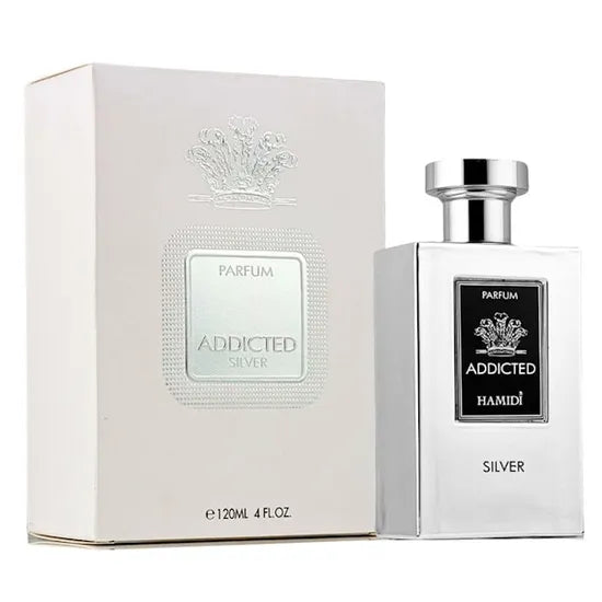 PERFUME  HAMIDI ADDICTED SILVER PARFUM 120ML Product