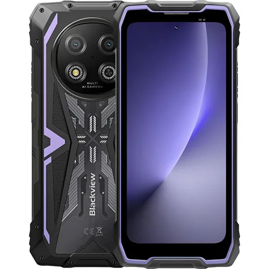 CELULAR BLACKVIEW ROCK 2 256GB/12GB 5G NFC BLACK/PURPLE RESIST. GOLPES/AGUA Product
