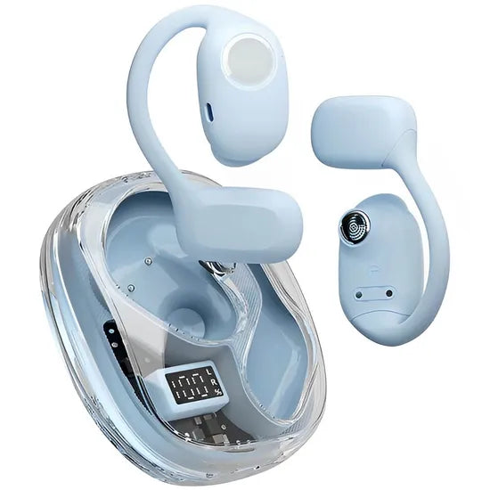 AURICULAR BLACKVIEW AIRBUDS 100 OPEN-EAR BT/TOUCH/ENC/TWS/MIC/IP68/LED BLUE Product