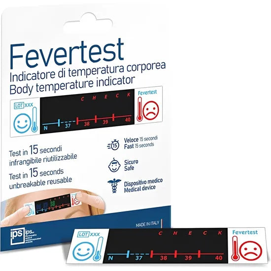PARCHE TERMOMETRO CONTROL TEMPERATURA FEVERTEST Product