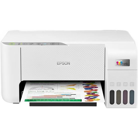 Impresora Bivolt Inalámbrica Multifuncional Epson EcoTank L3256