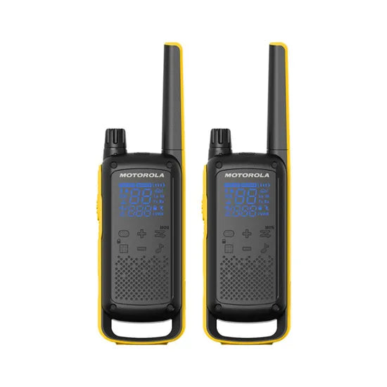 RADIO COMUNICADOR MOTOROLA T-470 56KM/35MILHAS/22CANALES
