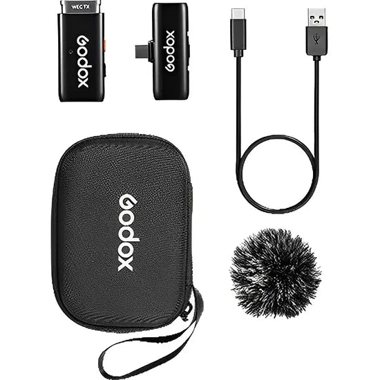 MICROFONO GODOX WIRELESS WES2 USB-C (2TX+1RX) - 2 PERSON Product