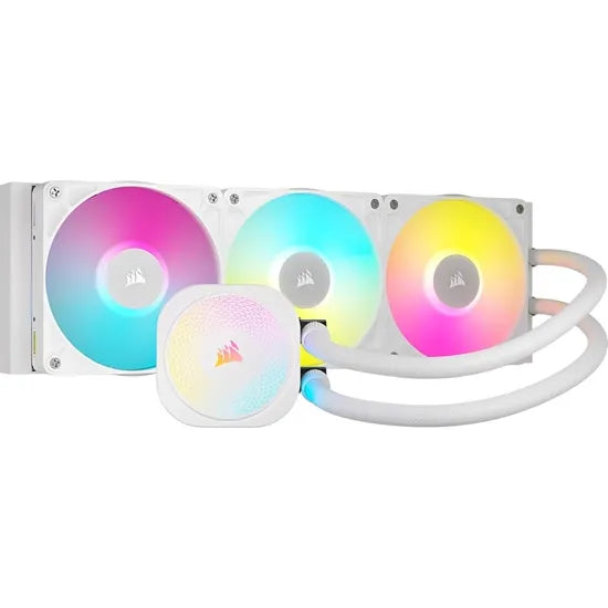 COOLER LIQUID CORSAIR ICUE LINK TITAN RX RGB AIO 360MM WHITE