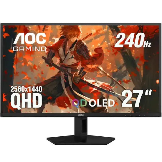 MONITOR 27"" AOC Q27G41ZDF QD-OLED QHD/240HZ/0.03MS/HDR10/HDMI/BLACK
