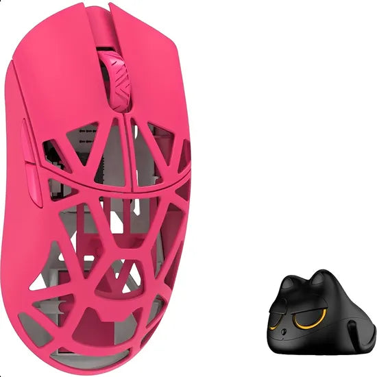 MOUSE WIRELESS MAGNESIUM WLMOUSE BEAST X PRO 8K/PAW3950HS/OMRON/SOLID SIDES/NEON ROSE