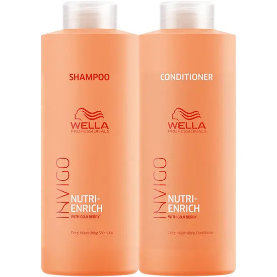 WELLA ENRICH COND. 1LT + SHAMPOO 1LT Product