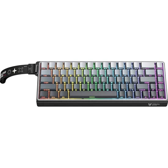 TECLADO MECANICO ONIKUMA G69 RGB/60%/8K/GREEN SW (TACTILE)/BLACK