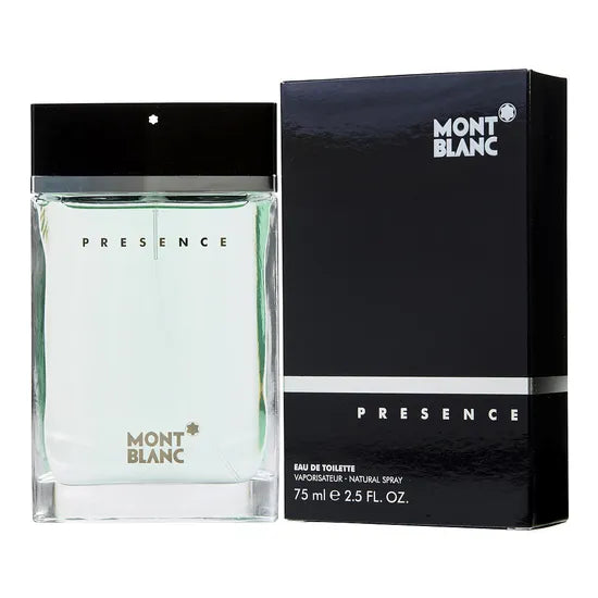 PERFUME  MONT BLANC PRESENCE 75ML EDT - MASCULINO