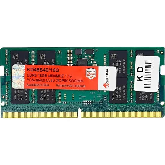 MEM NB DDR5 16GB/4800 KEEPDATA KD48S40/16G Product