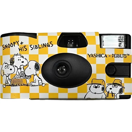 CAMARA DESCARTABLE YASHICA 27 EXP ISO 400 YELLOW SNOOPY Product