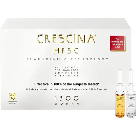 CRESCINA AMPOLLA ANTICAIDA P/CABELLO HSFC-1300 WOMAN CAJA10+10 AMPOLLA 3.5ML Product