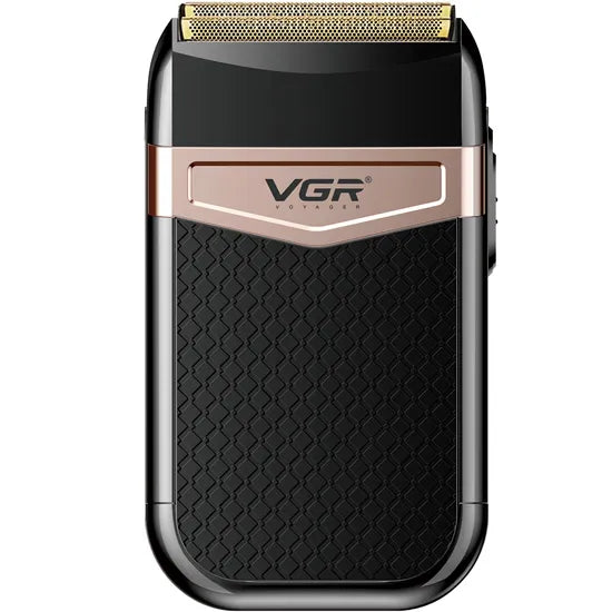 AFEITADORA VGR V-331 RECARGABLE/A PRUEBA DE AGUA BLACK Product