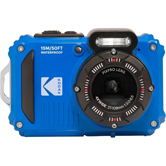 CAMARA KODAK PIXPRO WPZ2 BUNDLE (2 BAT + MEM 16GB) BLUE