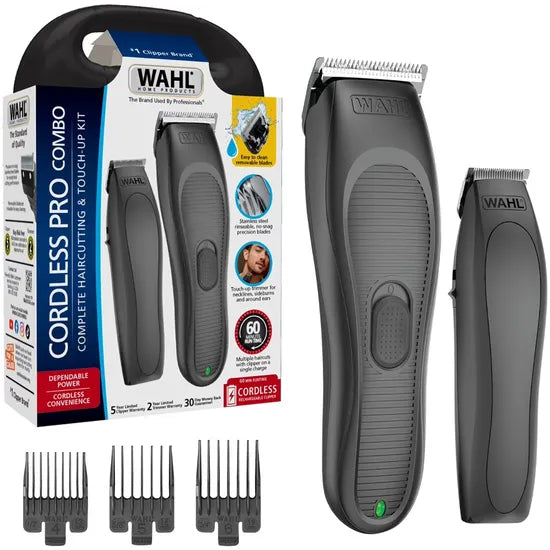 CORTA PELO WAHL 3028040 CORDLESS COMBO PRO WWV US PLUG GREY/BLACK