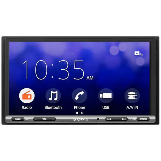 CAR AUDIO SONY XAV-AX3200 6.95""/USB/BT/FM/CARPLAY/ANDROID/3RCA/CONTROL