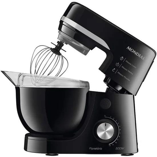 BATIDORA PLANETARIA MONDIAL 700W BLACK BP-03-B 220V