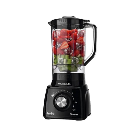 LICUADORA MONDIAL TURBO POWER BLACK L-99FB 220V
