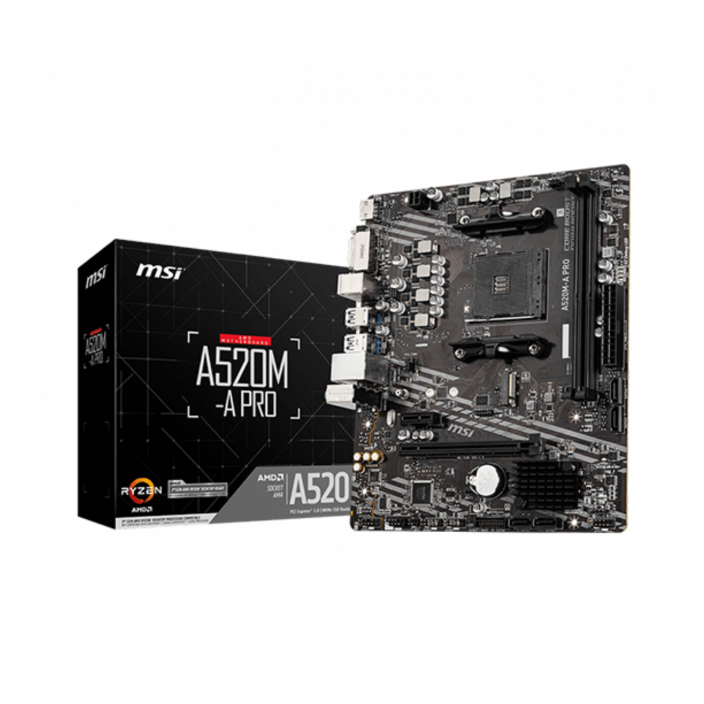 Placa madre MSI A520M-A Pro Placa Base AMD Socket AM4