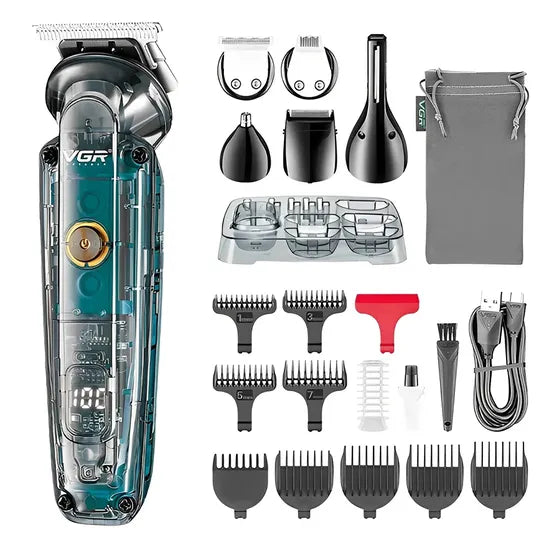 CORTA PELO VGR V-102 6-IN-1 RECARGABLE/IPX6/BLACK Product