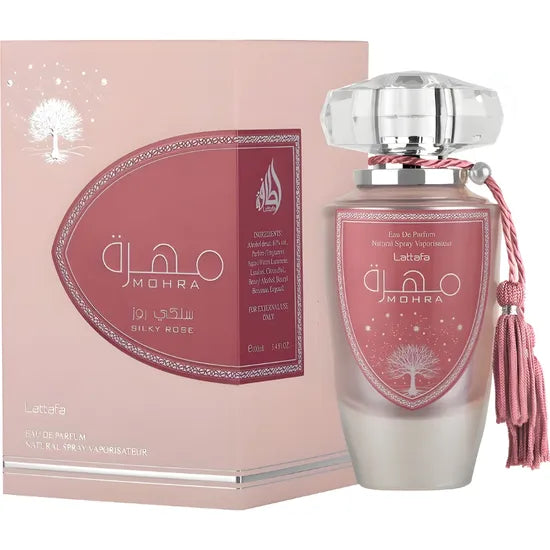 PERFUME  LATTAFA MOHRA SILKY ROSE 100ML EDP-FEMENINO Product
