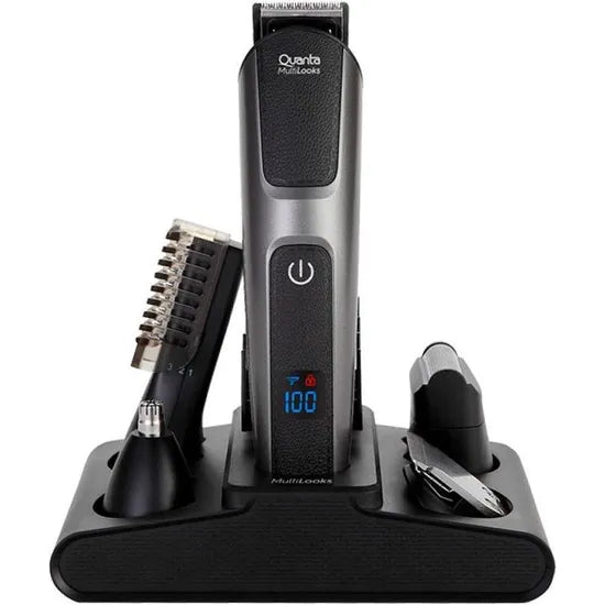 CORTA BARBA QUANTA QTAPK20 RECARGABLE BLACK/GRAY Product