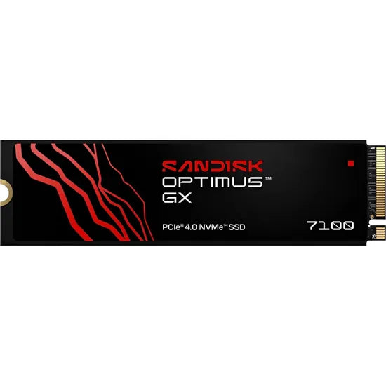 SSD 500GB M.2 NVME SANDISK OPTIMUS GX 7100 PCIE GEN4X4 6800-5800MB/S SDSP71500GAN-000E0
