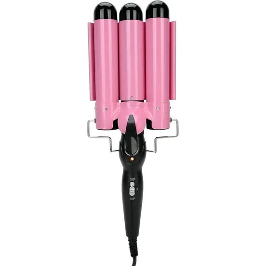 ONDULADOR TRIPLE ONIDA ON-2675 (TRIONDAS) 130W BLACK-PINK BIVOLT Product