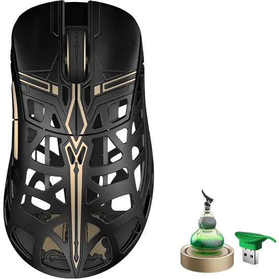 MOUSE WIRELESS MAGNESIUM WLMOUSE THE SWORDS 8K/PAW3950HS/OMRON OPTICALS/BLACK