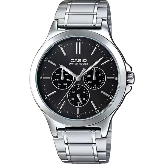 RELOJ CASIO MTP-V300D-1AUDF SILVER/BLACK Product
