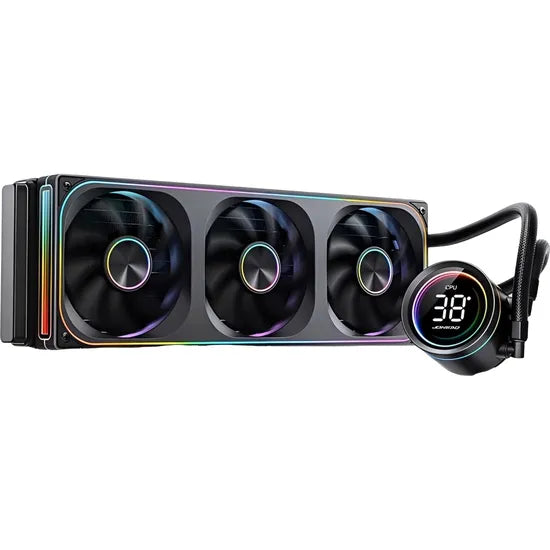 COOLER LIQUID JONSBO TH-360 PANTALLA DIGITAL ARGB 393MM PWM/3FAN/BLACK