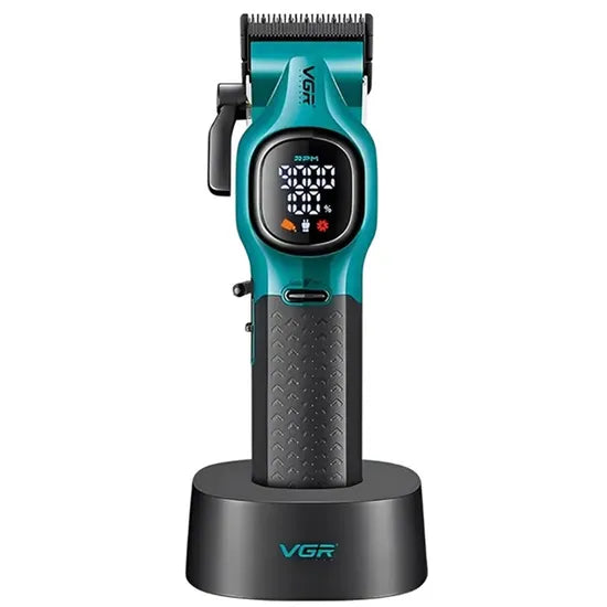 CORTA PELO VGR V-886C RECARGABLE GREEN