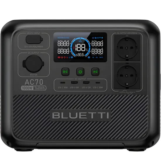 ESTACION DE ENERGIA BLUETTI AC70P 1000W 220V/50-60HZ