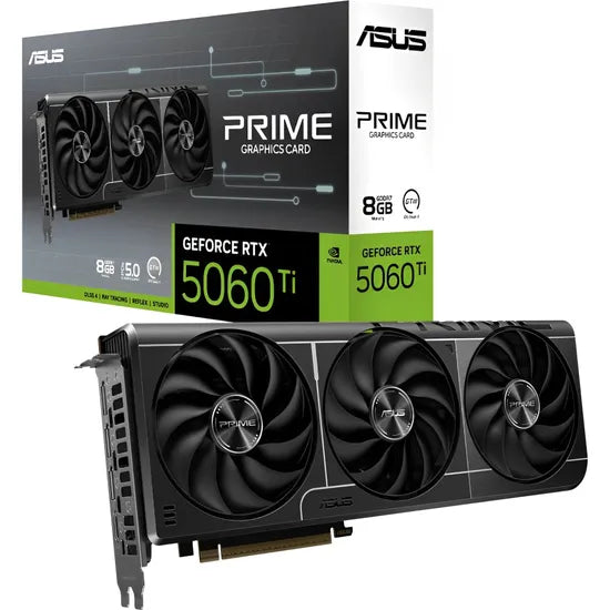 VGA ASUS RTX5060 TI PRIME 8GB/GDDR7/2602MHZ/3FAN 90YV0MP1-M0NA00 Product