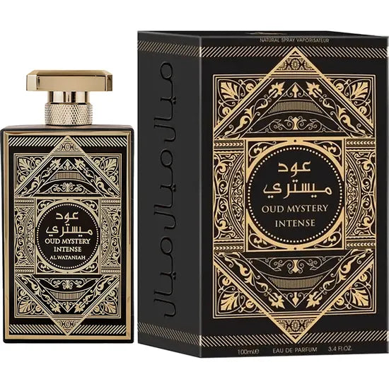 PERFUME  AL WATANIAH OUD MYSTERY INTENSE EDP 100ML-MASCULINO