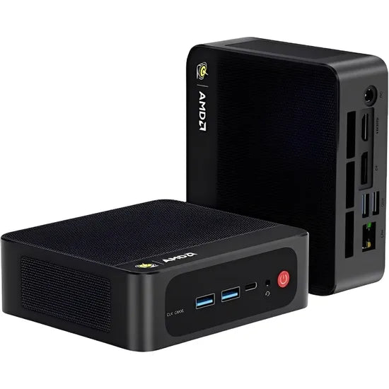 MINI PC BEELINK SER5 R5-5500U/16GBD5/480BSSD/4XUSB/2HDMI/USB-C/LAN/W11P/BT/WIF/BLK 1GTA.PY