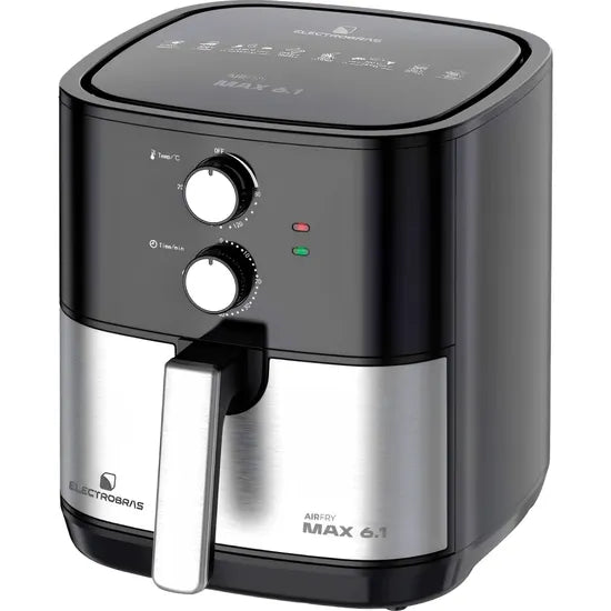 FREIDORA ELECTRICA ELECTROBRAS MAX EBAF-61-B 6.1L/1900W/BLACK 220V Product