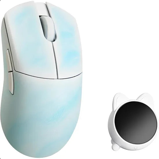 MOUSE WIRELESS WLMOUSE HUAN 8K 48G/PAW3950HS/OMRON OPTICALS/8K SCREEN DONGLE/CELADON